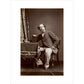 Portrait of Charles Dickens print unframed