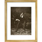 Portrait of Oscar Wilde print in gold frame