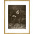 Portrait of Oscar Wilde print in gold frame