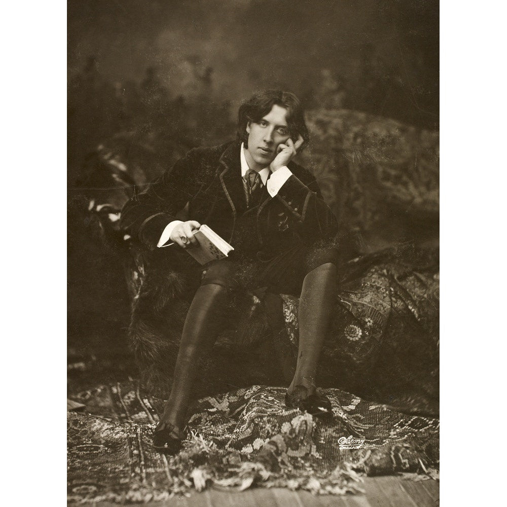 Portrait of Oscar Wilde print