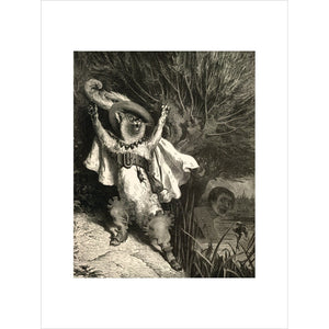 Puss in Boots print unframed