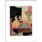 Cinderella print in white frame