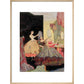Cinderella print in natural frame