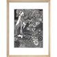 Morella print in natural frame