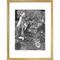 Morella print in gold frame