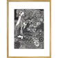 Morella print in gold frame