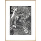Morella print in natural frame