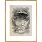 Laputa print in gold frame