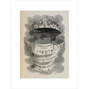 Laputa print unframed