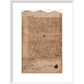 Paradise Lost contract print in white frame