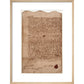 Paradise Lost contract print in natural frame