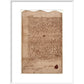 Paradise Lost contract print in white frame