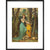 Fairy tale in the forest print in black frame
