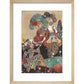 Rubaiyat of Omar Khayyam print in natural frame