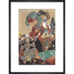 Rubaiyat of Omar Khayyam print in black frame