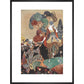 Rubaiyat of Omar Khayyam print in black frame