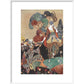 Rubaiyat of Omar Khayyam print in white frame