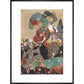 Rubaiyat of Omar Khayyam print in black frame