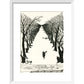 The Cat that Walked by Himself print in white frame