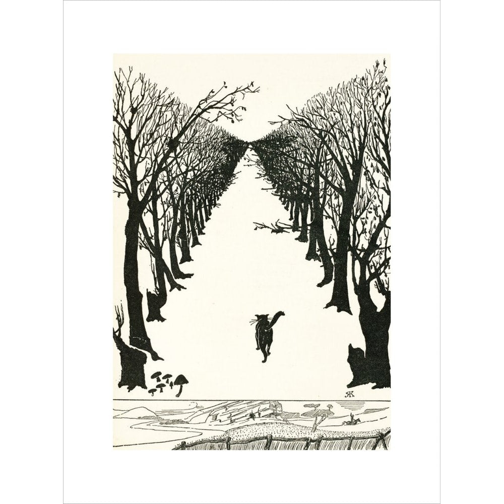 The Cat that Walked by Himself print unframed