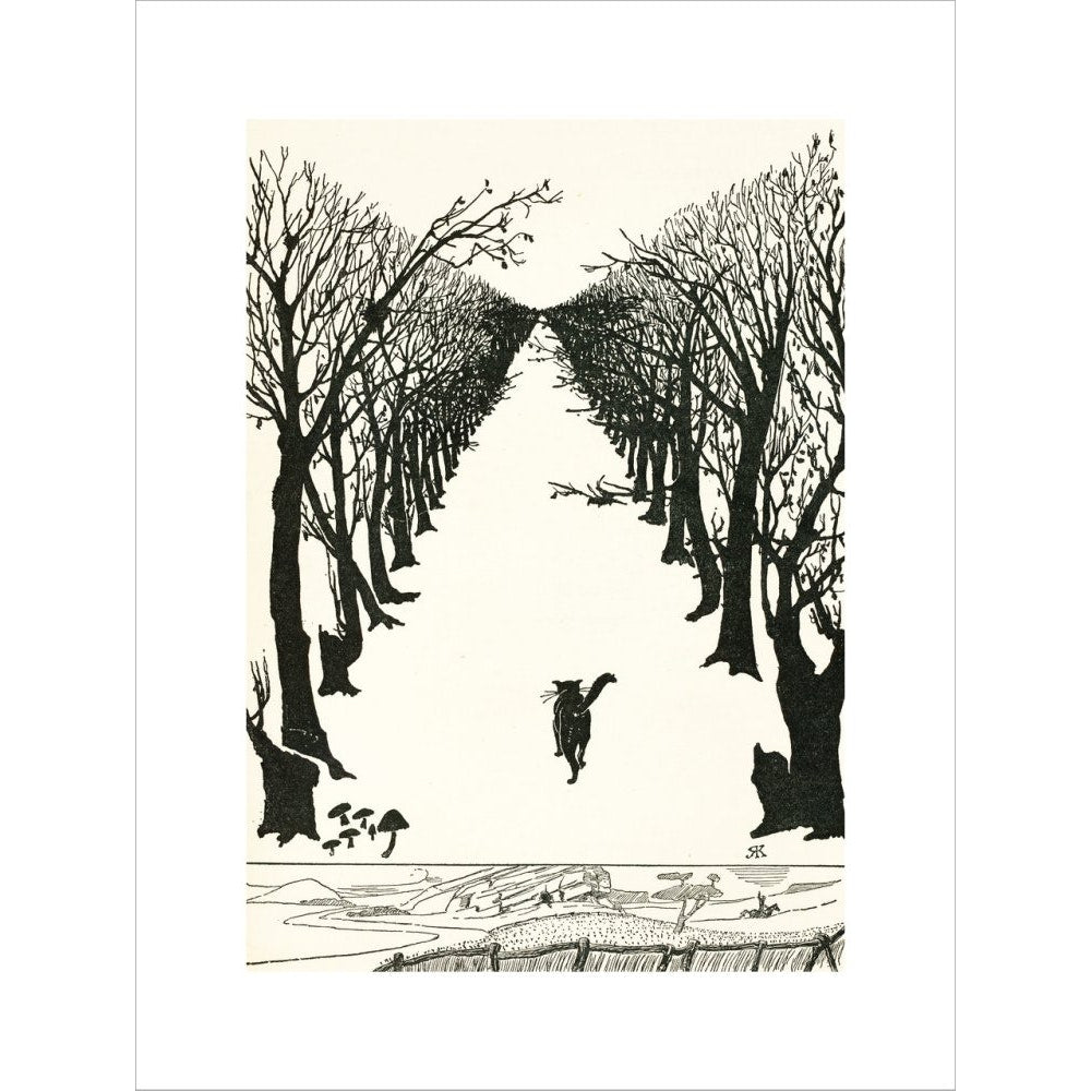 The Cat that Walked by Himself print unframed