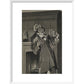The Strange Case of Dr. Jekyll and Mr. Hyde print in white frame