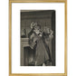 The Strange Case of Dr. Jekyll and Mr. Hyde print in gold frame