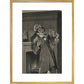The Strange Case of Dr. Jekyll and Mr. Hyde print in gold frame