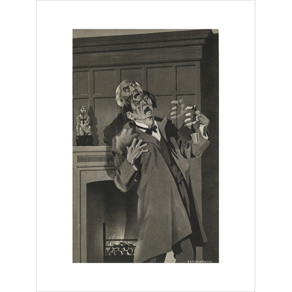 The Strange Case of Dr. Jekyll and Mr. Hyde print unframed