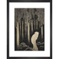 'Hish' from The Gods of Pegana print in black frame