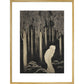 'Hish' from The Gods of Pegana print in gold frame