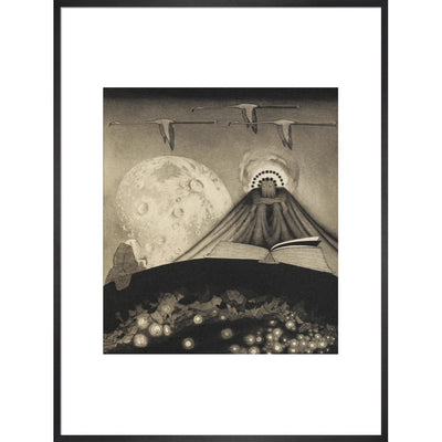 'It' from The Gods of Pegana print in black frame