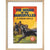 Hound of the Baskervilles book cover print in natural frame
