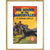 Hound of the Baskervilles book cover print in gold frame