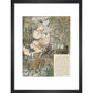 The Ugly Duckling print in black frame