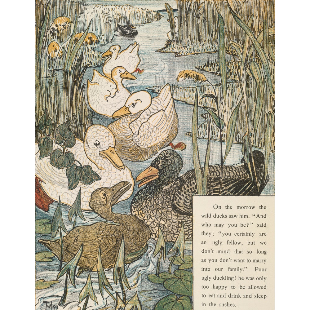 The Ugly Duckling print