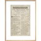 Romeo and Juliet Shakespeare's First Folio title page print in natural frame