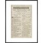 Romeo and Juliet Shakespeare's First Folio title page print in black frame