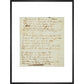 I wandered lonely as a cloud (Daffodils) print in black frame