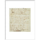 I wandered lonely as a cloud (Daffodils) print in white frame
