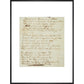 I wandered lonely as a cloud (Daffodils) print in black frame