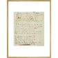 I wandered lonely as a cloud (Daffodils) print in gold frame