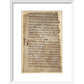 Beowulf print in white frame