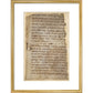 Beowulf print in gold frame