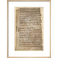 Beowulf print in natural frame