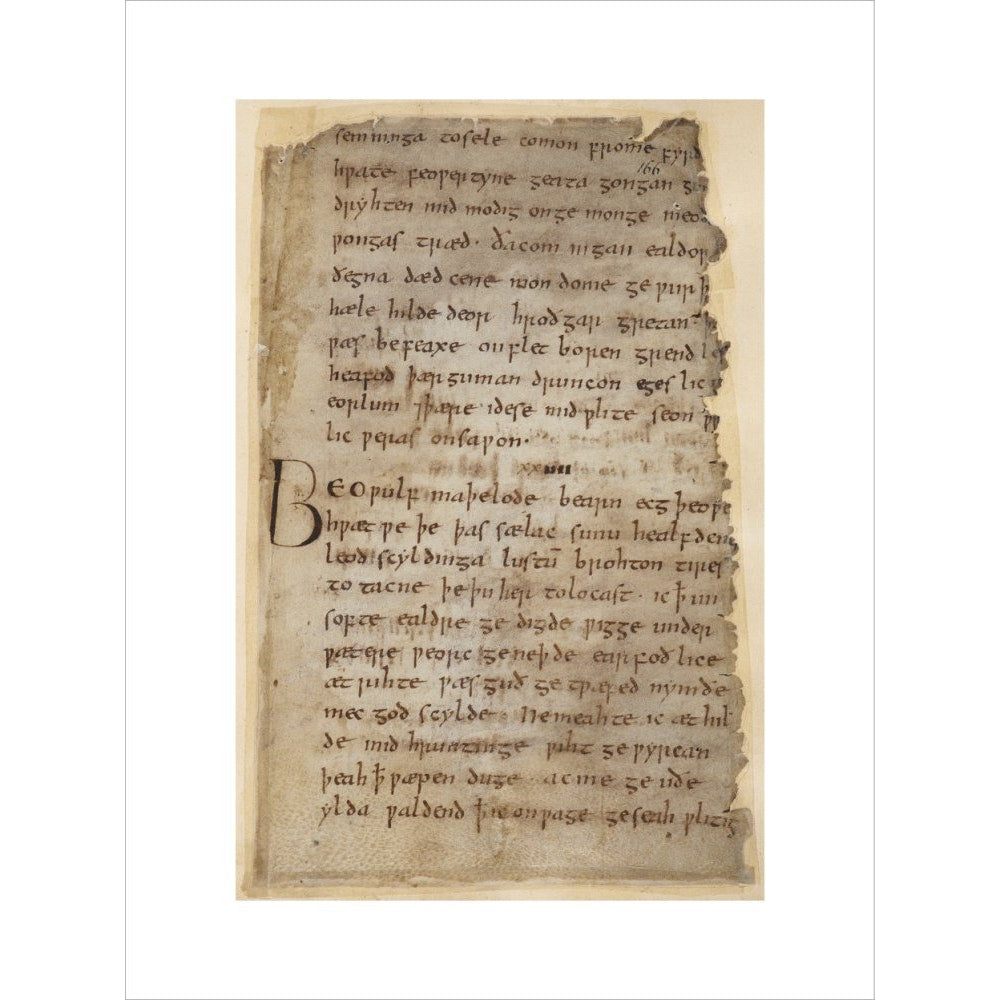 Beowulf print unframed