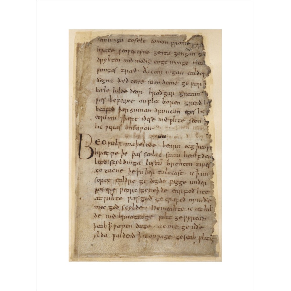 Beowulf print unframed