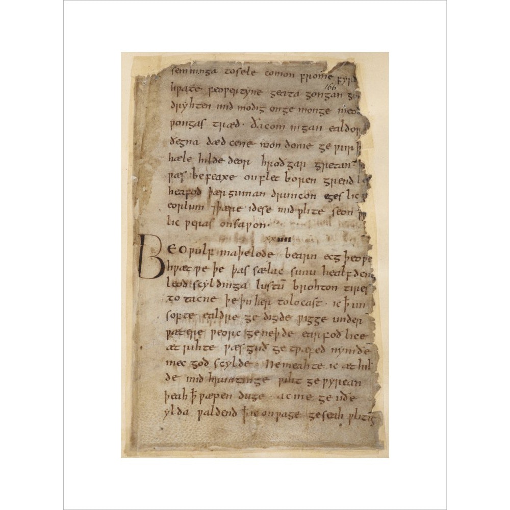 Beowulf print unframed