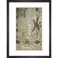 Canterbury Tales print in black frame
