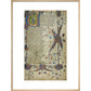 Canterbury Tales print in natural frame